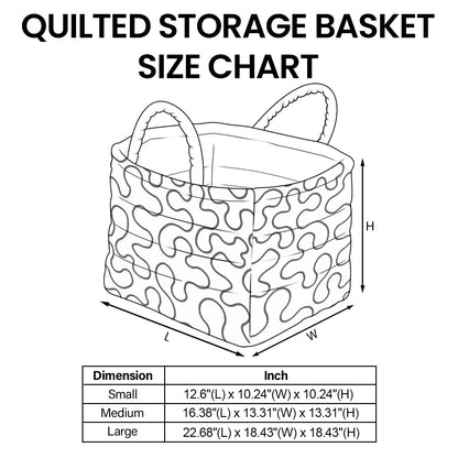 Be Still With God Quilted Storage Basket GFTOHNL2812