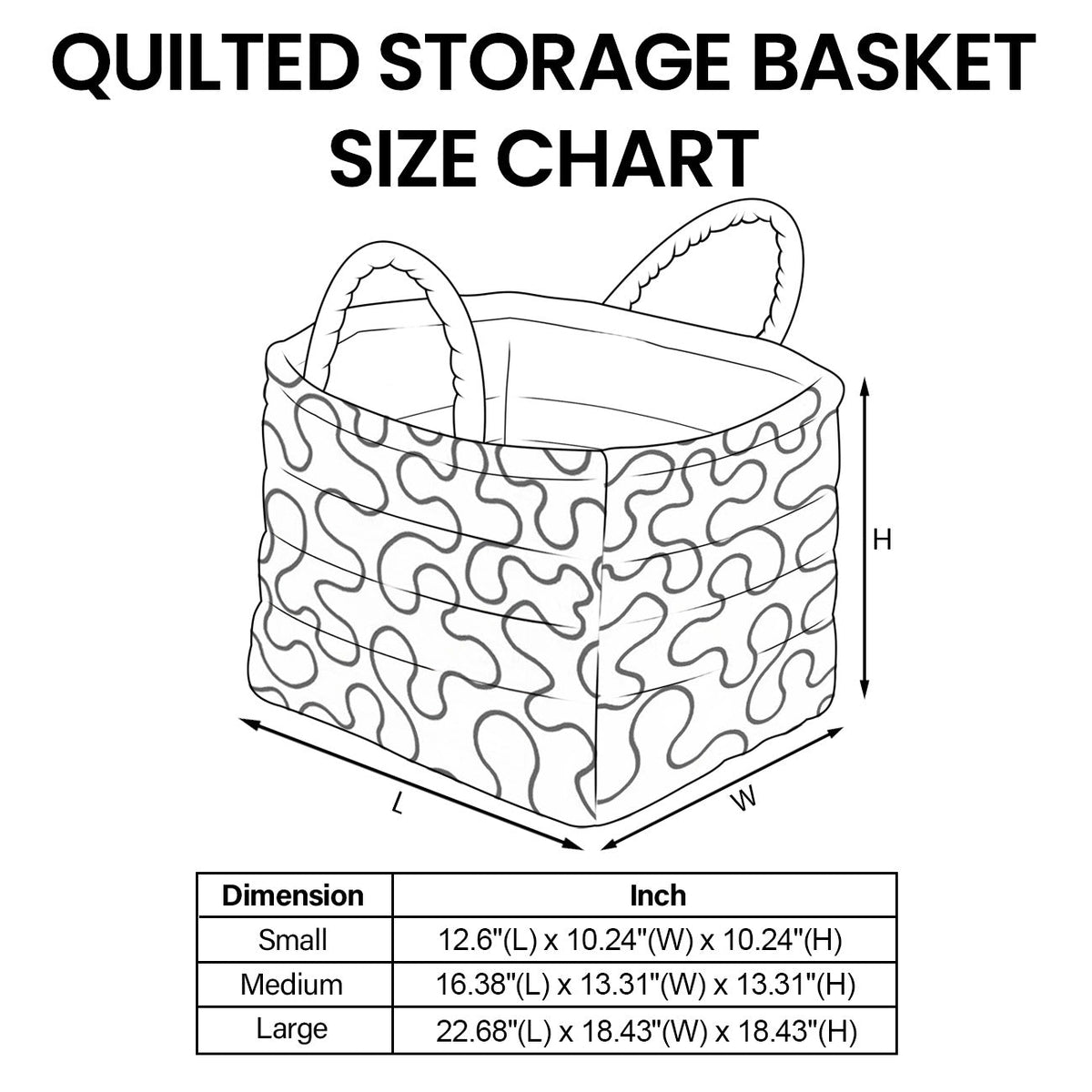 Faith Can Move Mountains Quilted Storage Basket GFTOHNL2851