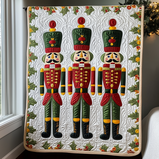 Christmas Nutcracker Quilted Blanket GFTOAB003