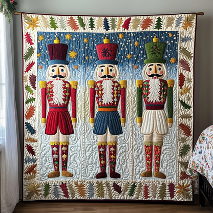 Christmas Nutcracker Quilted Blanket GFTOAB011