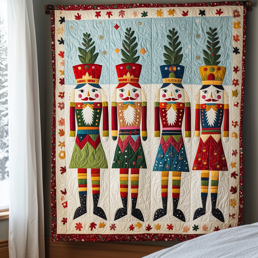 Christmas Nutcracker Quilted Blanket GFTOAB012