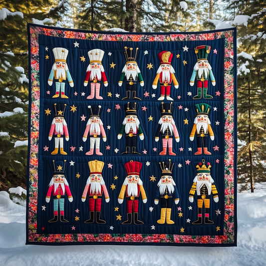 Christmas Nutcracker Quilted Blanket GFTOAB020