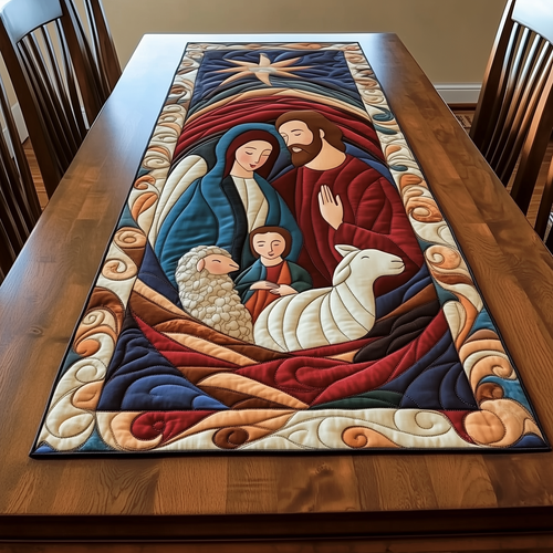 Nativity Quilted Table Runner GFTOAB1225