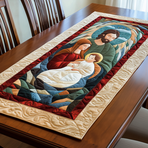 Nativity Quilted Table Runner GFTOAB1227