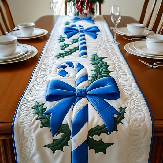 Candy Canes Quilted Table Runner GFTOAB1718