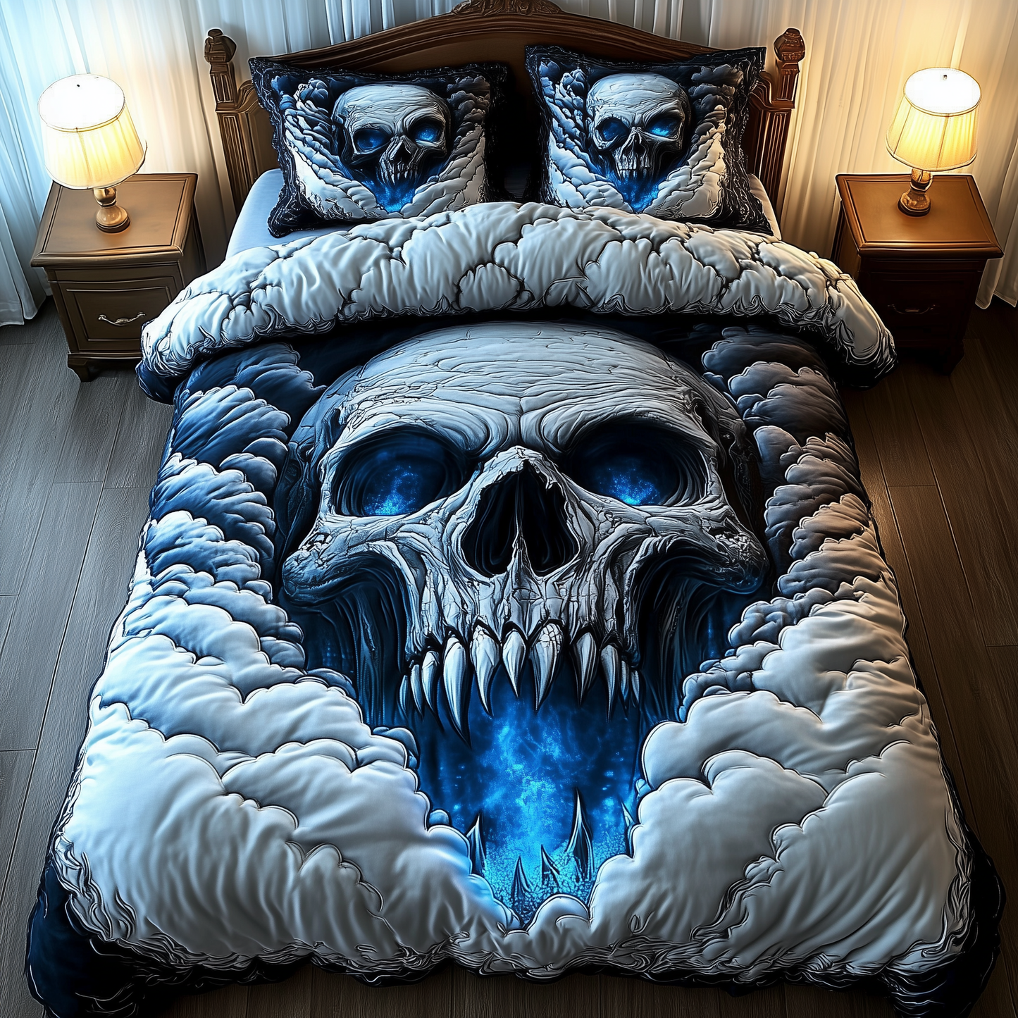 Song of Death 3-Piece Quilted Bedding Set GFTOAB1831