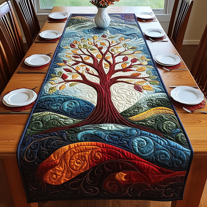 Stunning Tree Of Life Quilted Table Runner GFTOAB2379