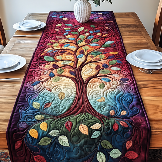 Stunning Tree Of Life Quilted Table Runner GFTOAB2380