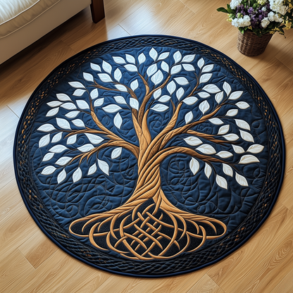 Tree Of Life Quilted Round Mat GFTOAB2428