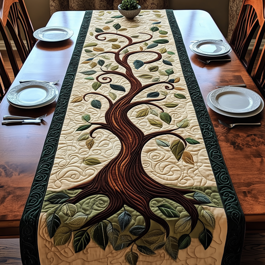 Tree Of Life Quilted Table Runner GFTOAB2579