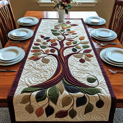 Tree Of Life Quilted Table Runner GFTOAB2584