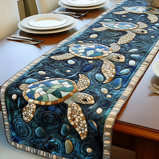 Sea Turtles Quilted Table Runner GFTOAB2669