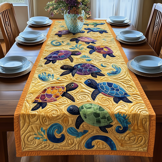 Sea Turtles Quilted Table Runner GFTOAB2672