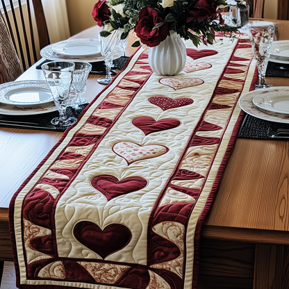 Flourishing Romance Quilted Table Runner GFTOAB3073