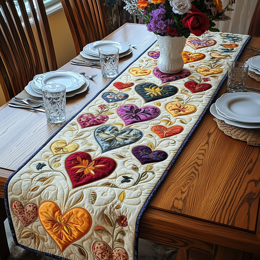 Love Among the Flowers Quilted Table Runner GFTOAB3081