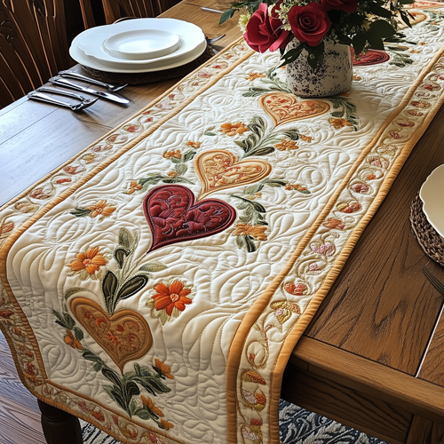 Romance in Bloom Quilted Table Runner GFTOAB3083