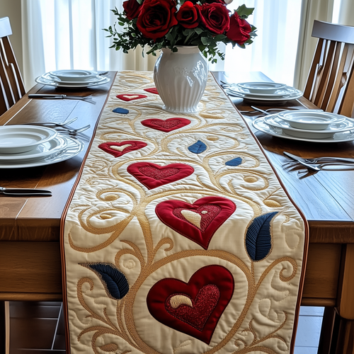 Love Grows Quilted Table Runner GFTOAB3089