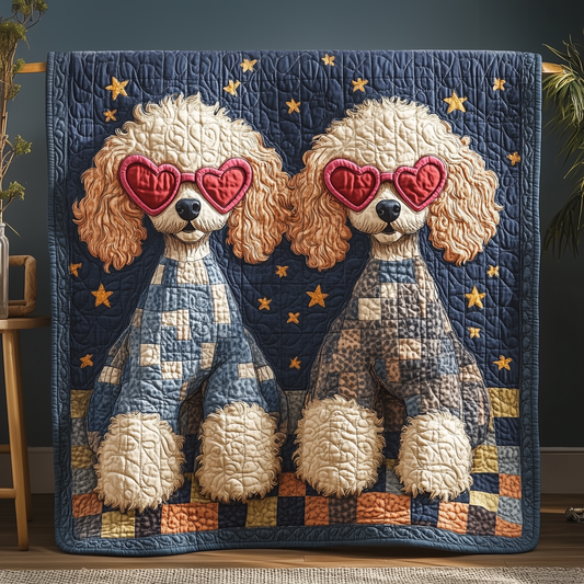 Poodle Quilted Blanket GFTOAB312