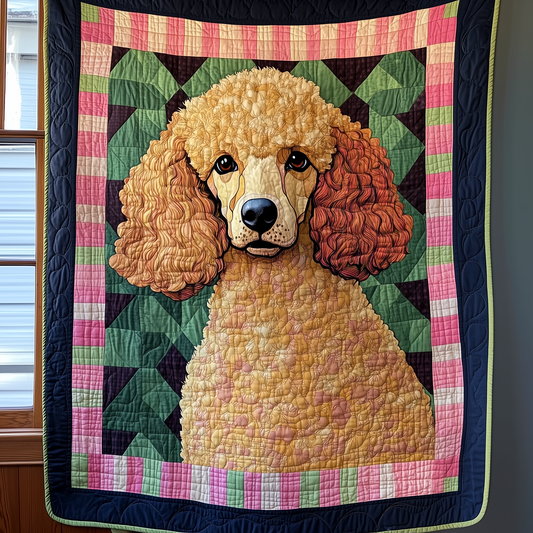 Poodle Quilted Blanket GFTOAB319