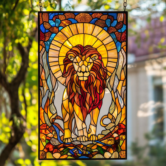 Guardian of the Sun Stained Glass Suncatcher GFTOAB4020