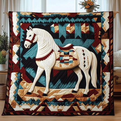 Native Horse Quilted Blanket GFTOAB4453