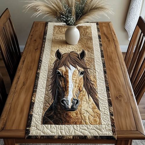 Horse Quilted Table Runner GFTOHD054