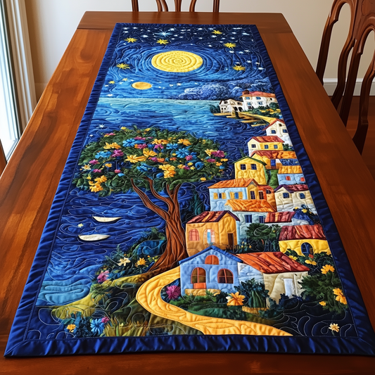 Night City Quilted Table Runner GFTOHD105