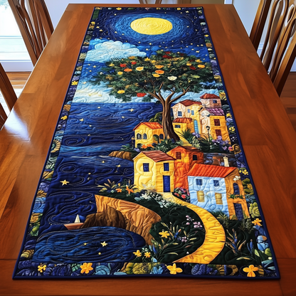 Night City Quilted Table Runner GFTOHD106