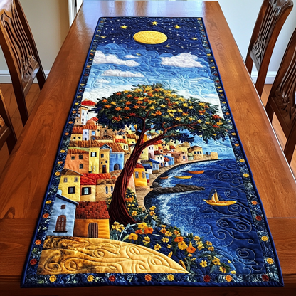 Night City Quilted Table Runner GFTOHD109