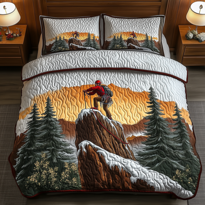 The Call of Adventure 3-Piece Quilted Bedding Set GFTOHD1230