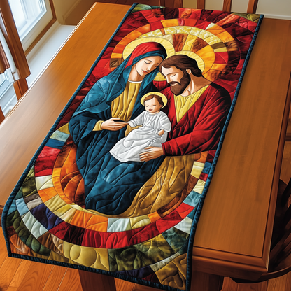 Holy Night Arrival Quilted Table Runner GFTOHD178