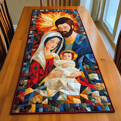 Holy Night Arrival Quilted Table Runner GFTOHD182