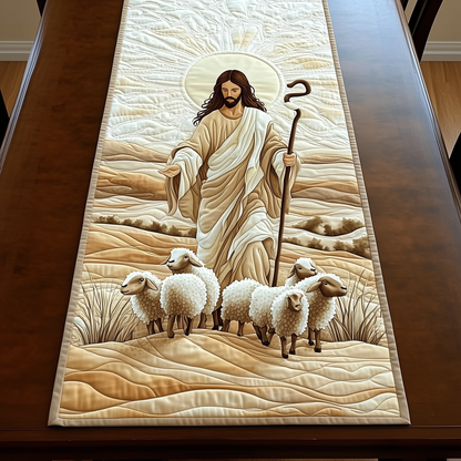 The Holy Shepherd Quilted Table Runner GFTOHD186