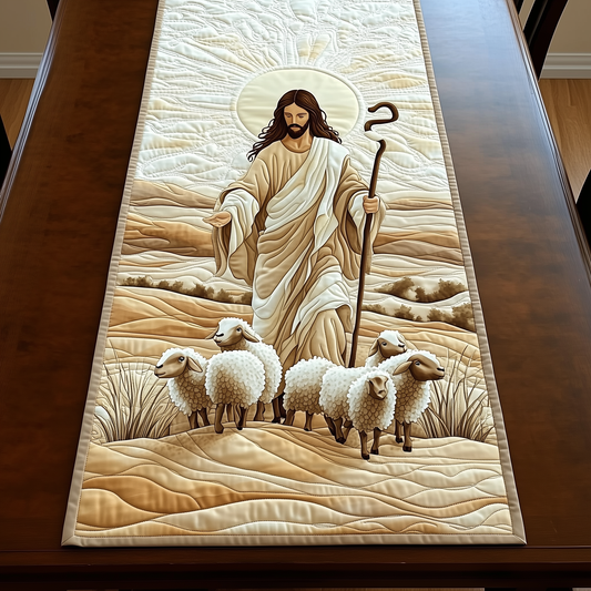 The Holy Shepherd Quilted Table Runner GFTOHD186