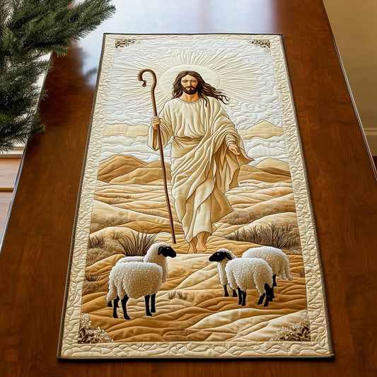 The Holy Shepherd Quilted Table Runner GFTOHD188