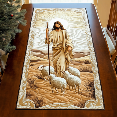 The Holy Shepherd Quilted Table Runner GFTOHD190