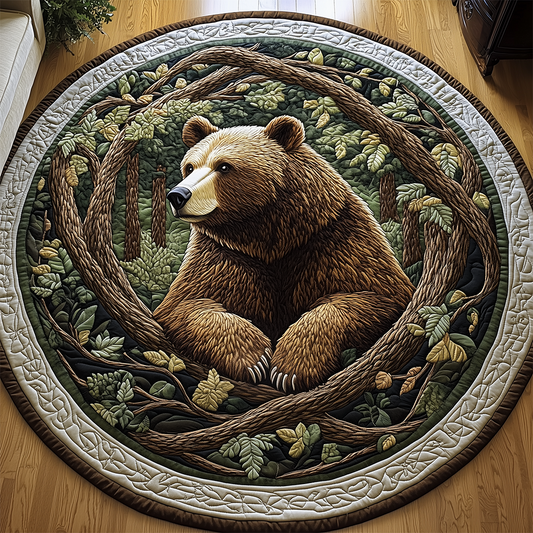 Keeper of the Wild Quilted Round Mat GFTOHD2486