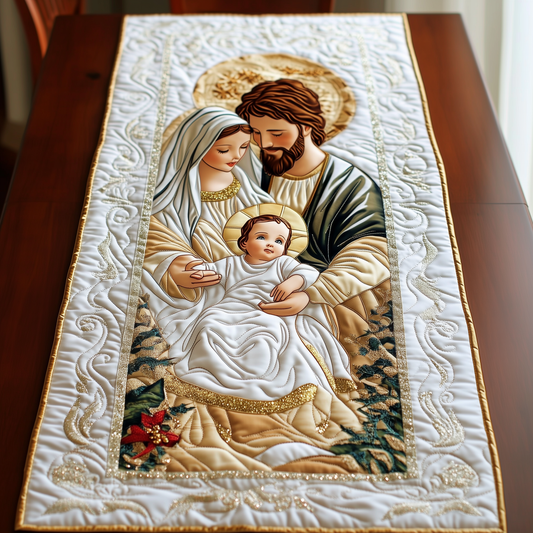 Nativity Blessing Quilted Table Runner GFTOHD251