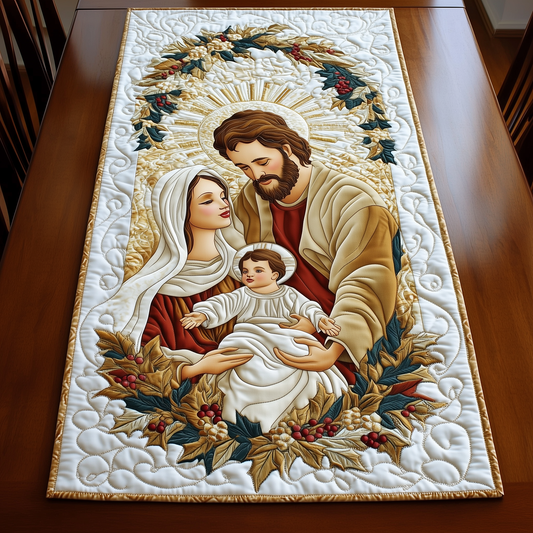 Nativity Blessing Quilted Table Runner GFTOHD252