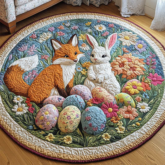 Easter Wonderland Quilted Round Mat GFTOHD2565