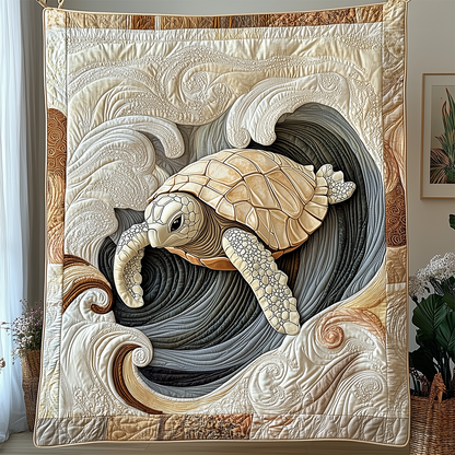 Pearl of the Ocean Quilted Blanket GFTOHD2579