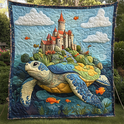 The Castle Carrier Quilted Blanket GFTOHD2582