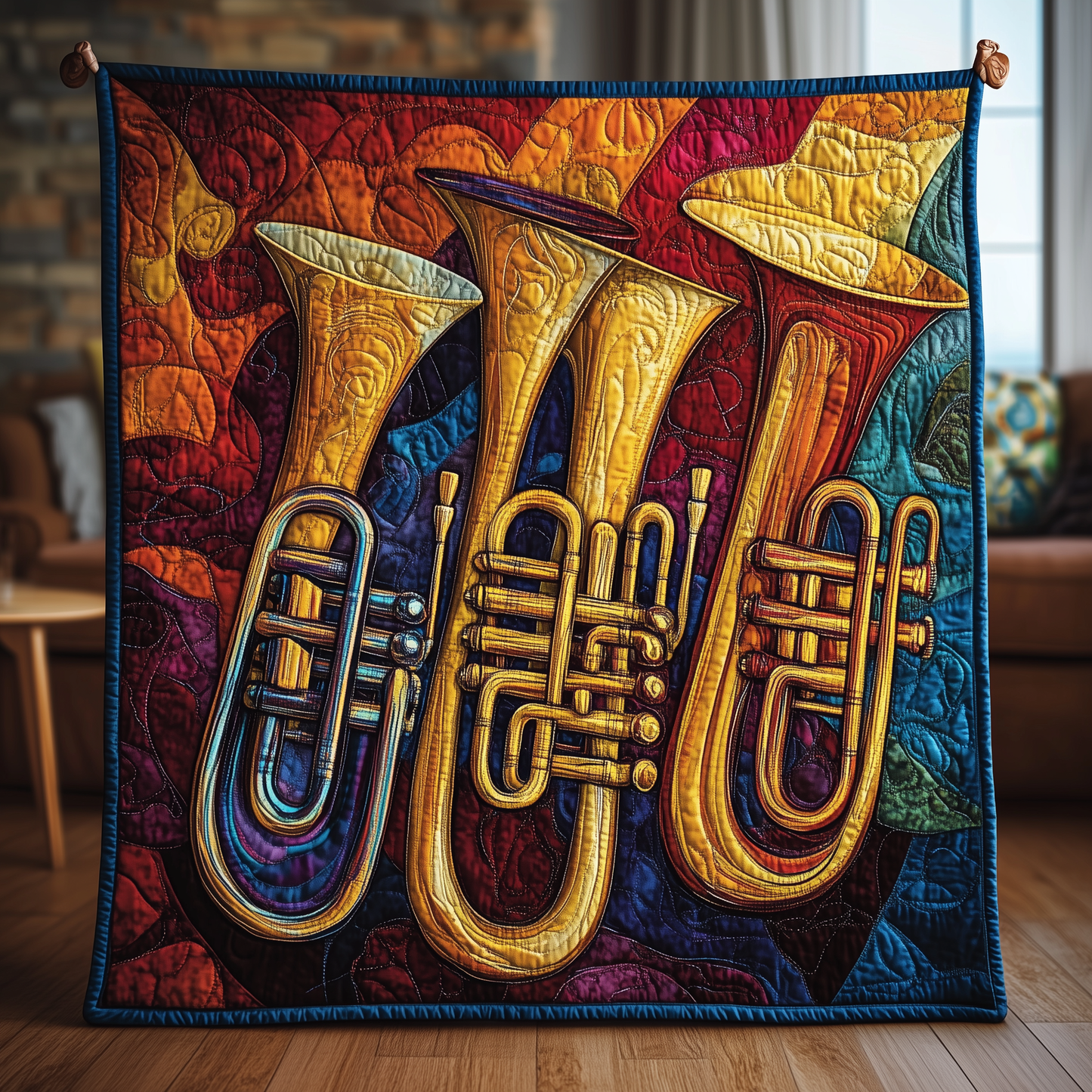 Trumpet Quilted Blanket GFTOHD2759