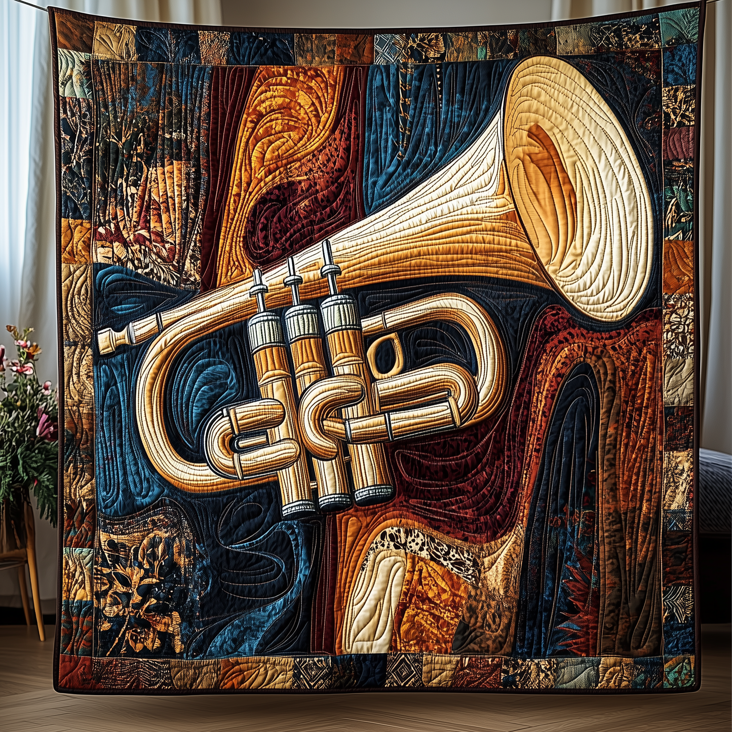 Trumpet Quilted Blanket GFTOHD2767