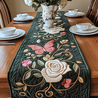 Butterfly Glow Quilted Table Runner GFTOHD2799