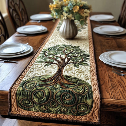 Vintage Tree Of Life Quilted Table Runner GFTOHD2949