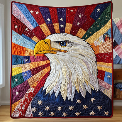 Eagle of Freedom Quilted Blanket GFTOHD2990