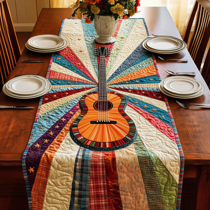 Guitar Quilted Table Runner GFTOHD3095