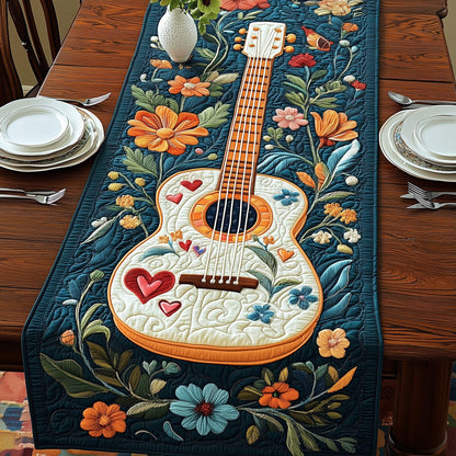 Guitar Quilted Table Runner GFTOHD3104