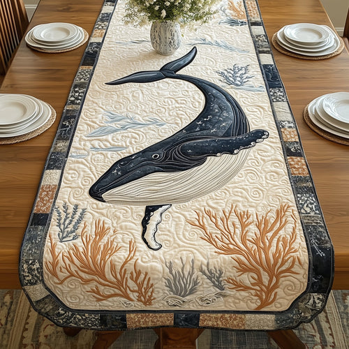 Serenade of the Sea Quilted Table Runner GFTOHD3122